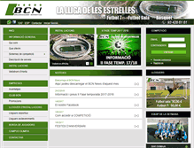 Tablet Screenshot of bcndeportiva.com